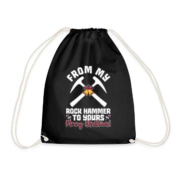 De mon marteau à la vôtre - Happy - Sac de sport léger - noir - Devant