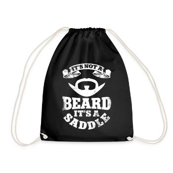 Beard Lover Bearded Man It's Not A - Turnbeutel - Schwarz - Vorne