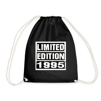 Edition Limitée 1995 Anniversaire 1995 Vintage Rétro - Sac de sport léger - noir - Devant
