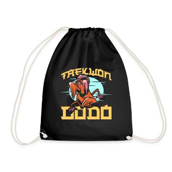 Dodo Bird Taekwon-Dodo Observation des oiseaux sans vol - Sac de sport léger - noir - Devant