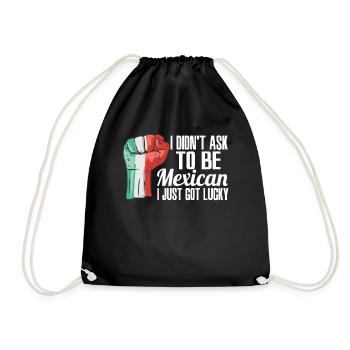Fierté mexicaine Drapeau mexicain Racines mexicaines cultivées - Sac de sport léger - noir - Devant