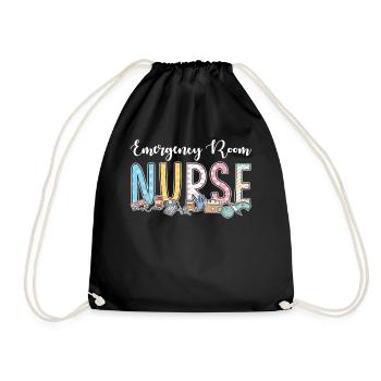Idée cadeau pour les infirmières du - Sac de sport léger - noir - Devant