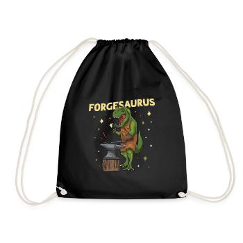 Forger Métallurgiste Dino - Sac de sport léger - noir - Devant