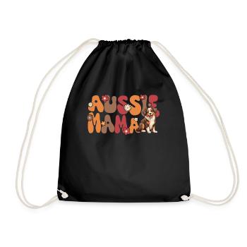 Berger australien rouge Tri Groovy Aussie Mama - Sac de sport léger - noir - Devant