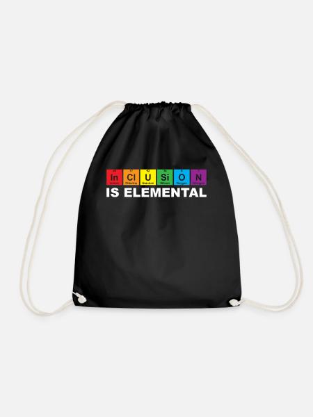 Elementare Inklusion - Turnbeutel - Schwarz