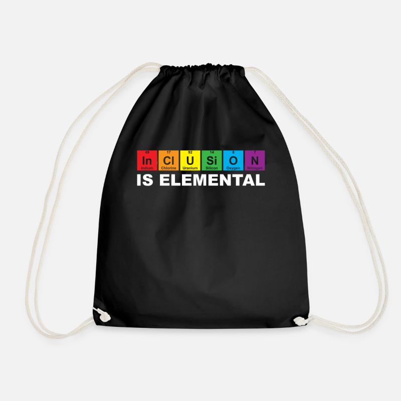 Elementare Inklusion - Turnbeutel - Schwarz