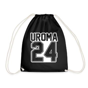 Urgroßmutter 2024 Uroma - Turnbeutel - Schwarz - Vorne