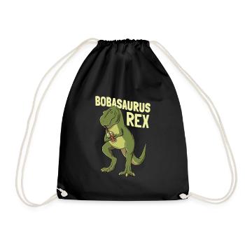 Bubble Tea Drink Pearl Milk Tea Lover Kawaii Boba - Sac de sport léger - noir - Devant