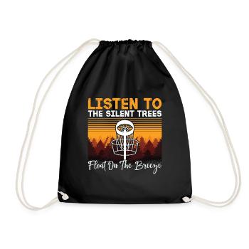 Flying Disc Écoutez The Silent Disc Golf Basket - Sac de sport léger - noir - Devant