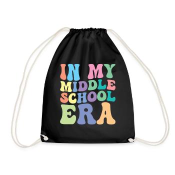 Realschule Retro Groovy Étudiant - Sac de sport léger - noir - Devant