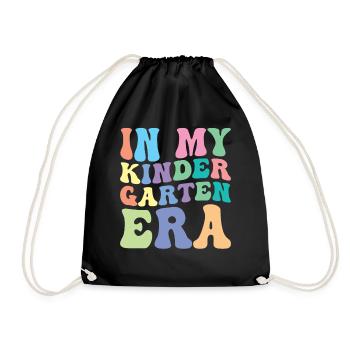 Élève Kindergarten Retro Groovy - Sac de sport léger - noir - Devant