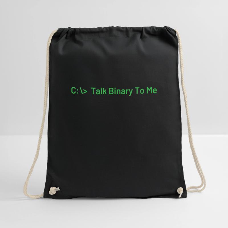 Talk Binary To Me Funny Coder Programmeur Sac de sport léger