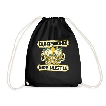 Old Fashioned Side Hustle Limonade Liebhaber - Turnbeutel - Schwarz - Vorne