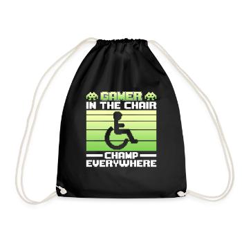 37 Gamer In The Chair Champ Everywhere - Sac de sport léger - noir - Devant