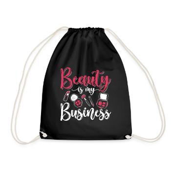 Cosmétologie La beauté est mon entreprise Services de beauté - Sac de sport léger - noir - Devant