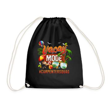 Groupe de vacances Carpenter #Carpentersquad - Sac de sport léger - noir - Devant