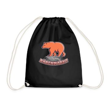 Bear Market Trader Stock Market Stock Market - Drawstring Bag - black - Front