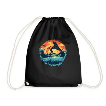 Wingfoil Surfer Wingfoiling Board Hydrofoil - Sac de sport léger - noir - Devant
