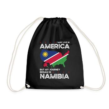 Namibie American Patriot USA Cultivé - Sac de sport léger - noir - Devant