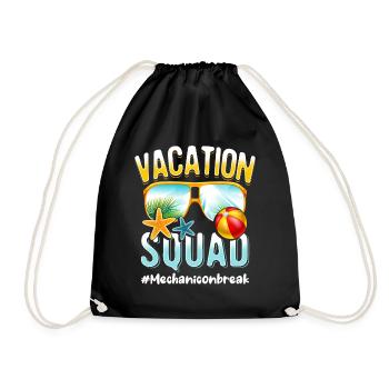 Mécanicien Vacation Squad #Mechaniconbreak - Sac de sport léger - noir - Devant