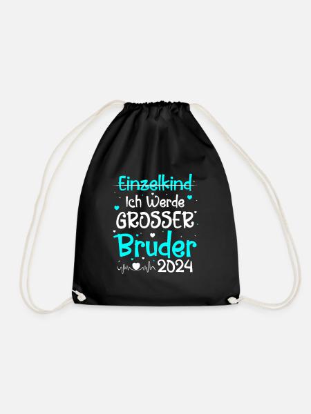 Bald Großer Bruder 2024 - Turnbeutel - Schwarz