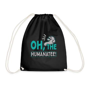 Dugong Oh L’Humanatee Animal Marin Lamantin - Sac de sport léger - noir - Devant