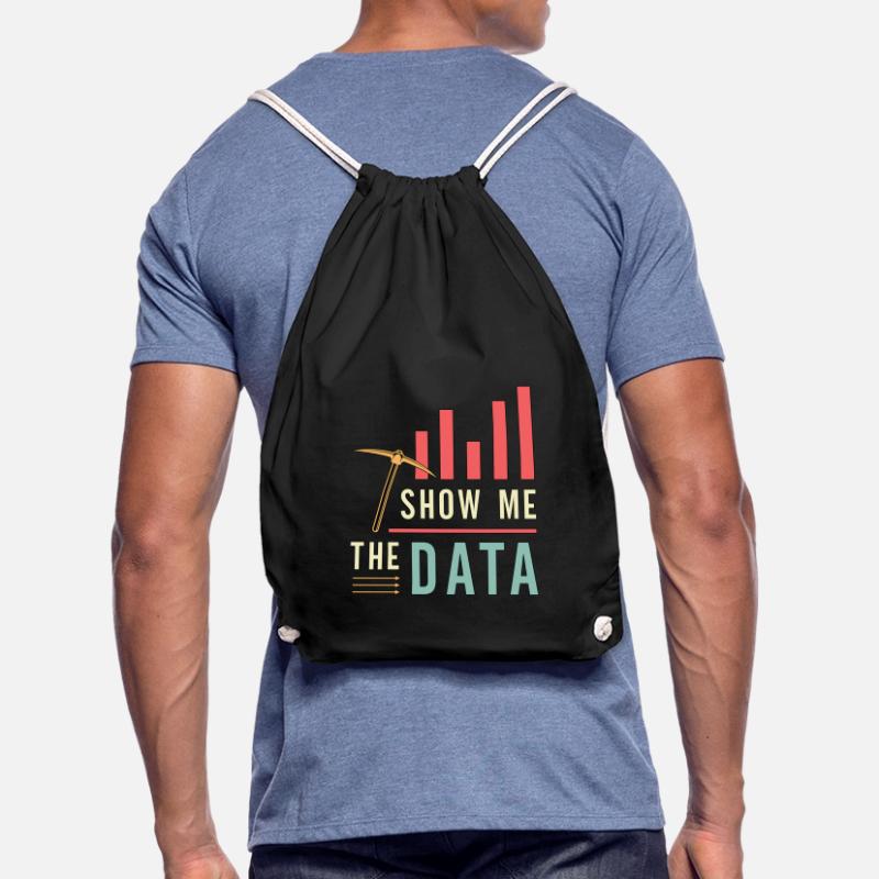 Data Mining Show Me The Data Computer Engineering Drawstring Bag