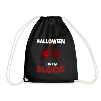 Halloween est dans mon sang - 31 octobre Funny Hallow - Sac de sport léger - noir - Devant