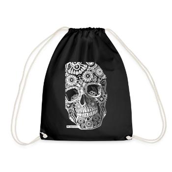 Gothic Statement - Your Dark Side with Style - Drawstring Bag - black - Front