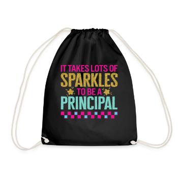 Chemise principale, il faut beaucoup d’étincelles pour être - Sac de sport léger - noir - Devant