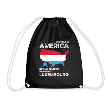 Luxembourgeois American Patriot USA - Sac de sport léger - noir - Devant