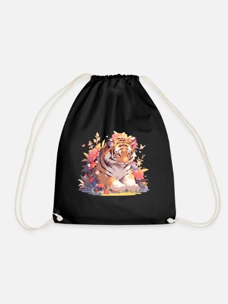 Tiger Baby Tiger Tiger Baby - Turnbeutel - Schwarz