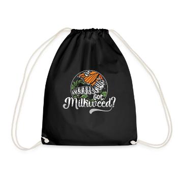 Got Milkweed Butterflies aime l’entomologie des monarques - Sac de sport léger - noir - Devant
