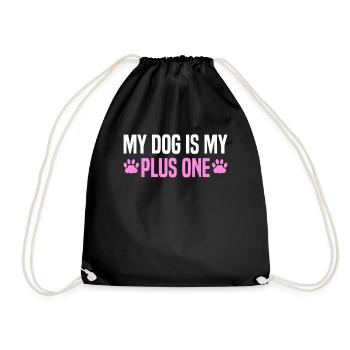 Misanthrope Antisocial Introvert - Drawstring Bag - black - Front