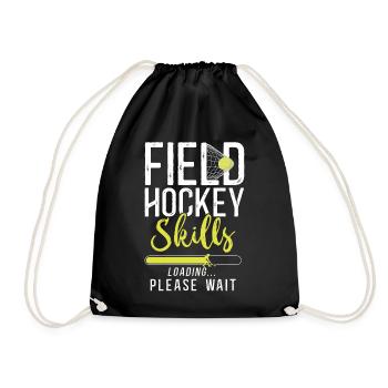 Field Hockey Field Hockey Skills - Turnbeutel - Schwarz - Vorne