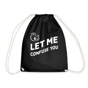 Hobby Magician, Magic, Stage Magician, Street Magician - Drawstring Bag - black - Front