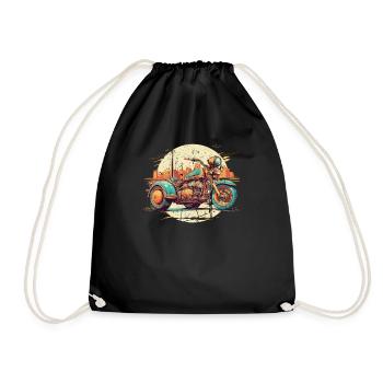 Trike Trike Rider Moteur Trike Vintage Trike Bike - Sac de sport léger - noir - Devant