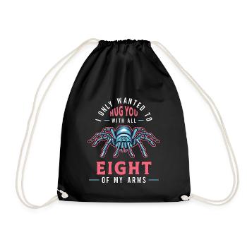 Tarentules Je Voulais Seulement Te Serrer Dans Tes Bras Avec Arachnide - Sac de sport léger - noir - Devant
