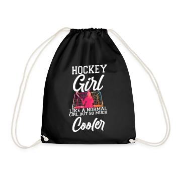 Hockey Sur Gazon Hockey Fille Comme Un - Sac de sport léger - noir - Devant