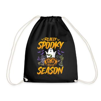 Really Spooky Season - Funny Halloween Ghost - Turnbeutel - Schwarz - Vorne