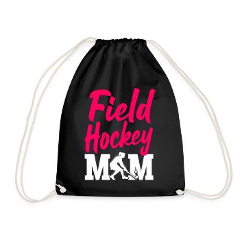 Maman de hockey sur gazon Maman de hockey sur gazon - Sac de sport léger - noir - Devant