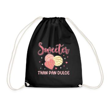 Conchas Plus sucré que le pain sucré mexicain Pan Dulce - Sac de sport léger - noir - Devant