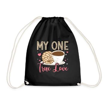Conchas My One True Love Cuisine mexicaine Pain sucré - Sac de sport léger - noir - Devant