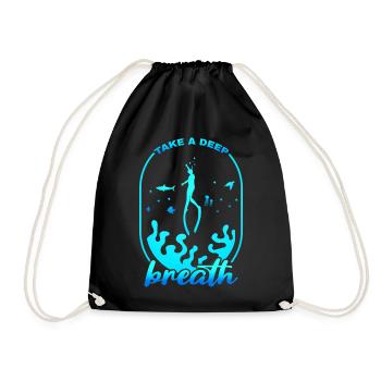 Plongée, Apnée, Apnée No Limit Apnée - Sac de sport léger - noir - Devant