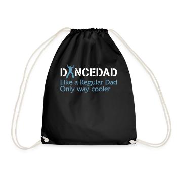 Chemise de danseur, danse papa définition Tee, père - Sac de sport léger - noir - Devant