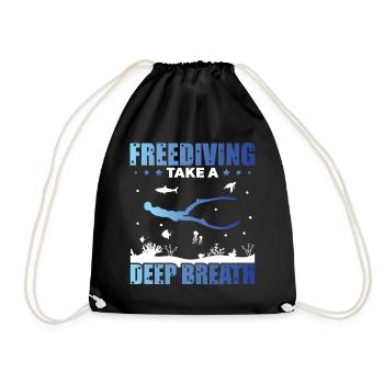 Plongée, Apnée, Apnée No Limit Apnée - Sac de sport léger - noir - Devant