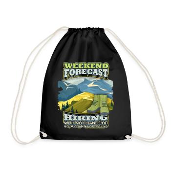 Randonnée, Randonnée en montagne, Trekking, Randonnée - Sac de sport léger - noir - Devant