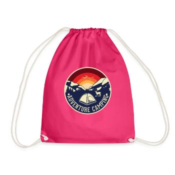 Adventure Camping Glamping Tentes de camping - Sac de sport léger - fuchsia - Devant