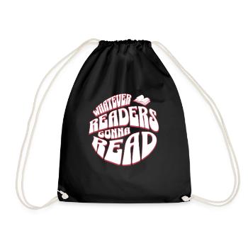 Les lecteurs vont lire - Livres Retro English Teacher - Sac de sport léger - noir - Devant