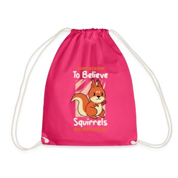 I Have Reason To Believe Squirrels Are Mocking Me - Turnbeutel - Fuchsia - Vorne